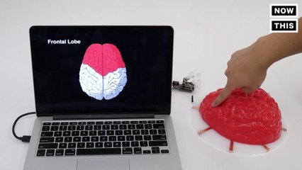 This System Connects To Conductive Material To Make Anything A Touchscreen