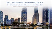 Restructuring Advisory Group - Chapter 11 Finance