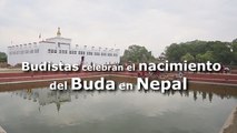 Budistas celebran el nacimiento del Buda en Nepal