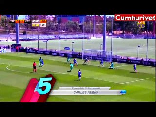 16 yaşındaki futbolcudan Messi'yi kıskandıracak gol...