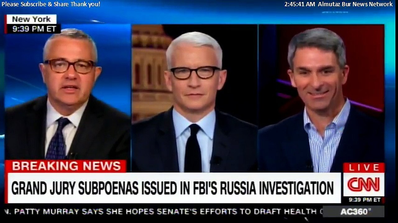 Breaking News׃ Grand Jury Subpoenas issued in FBI's Russia Investigation. #ComeyFired Part 1