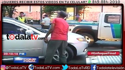 AMET y taxista discuten en la avenida Winston Churchill-Enfoque Final-Video