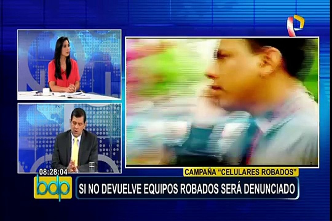 Mininter: todo sobre campaña para frenar comercialización de celulares robados