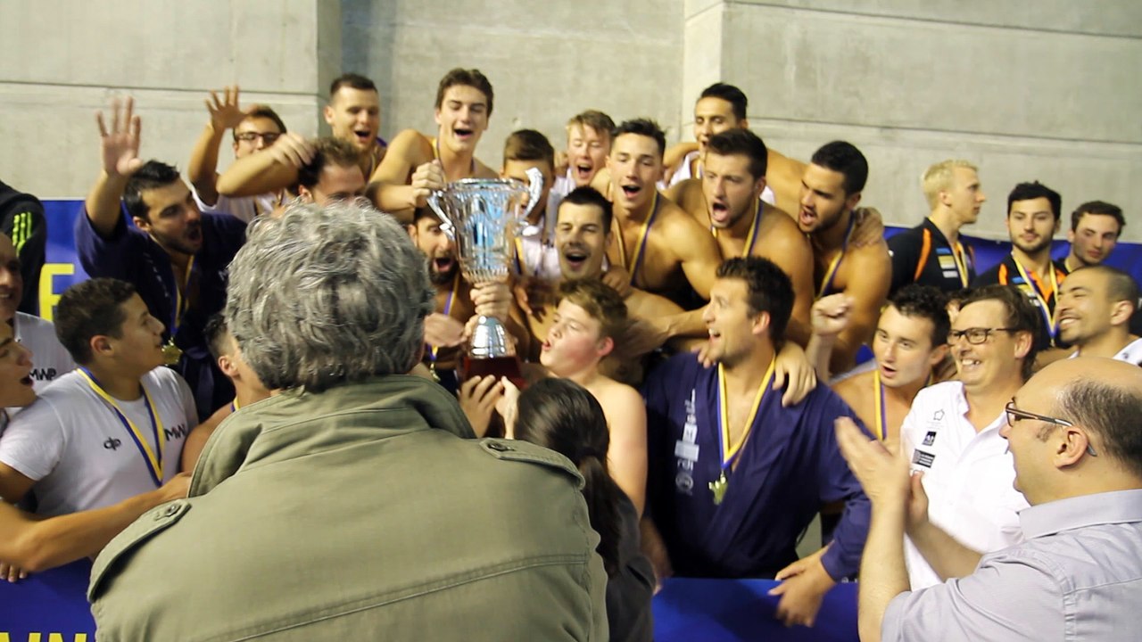 Water-polo: Montpellier vainqueur de le Coupe de la ligue 2017 contre le Cercle des nageurs de Marseille le 06/05/2017