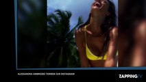 Alessandra Ambrosio ultra torride en bikini sur Instagram