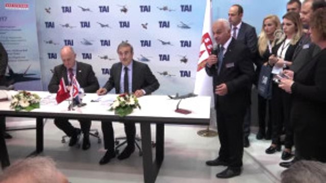13. Uluslararası Savunma Sanayi Fuarı - Milli Muharip Uçak Projesi Imza Töreni (Tf-X)