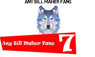 Any Bill Maher Fans - Wolf Paint Full Color- Software - SVG AI - Graphics Adobe