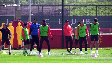 Marcus Rashford endures training ground nightmare