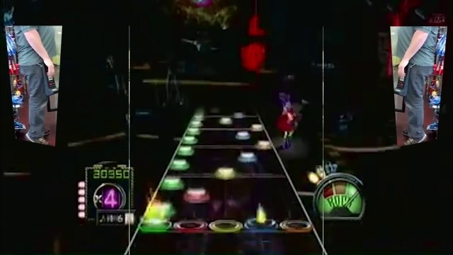Parodie de guitar hero avec un calculateur super rapide !