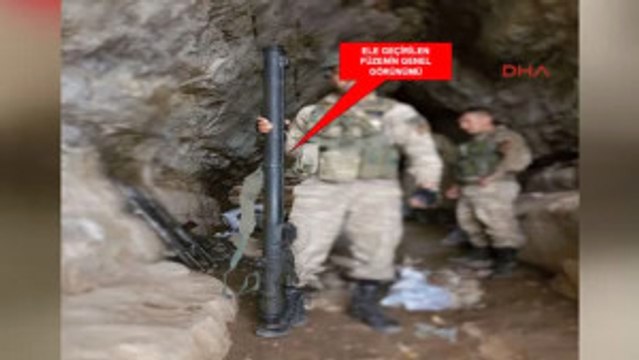 Şırnak - Bestler Dereler'deki Operasyonda Rus Menşeli Sa-16 Tipi Hava Savunma Füzesi Ele Geçirildi