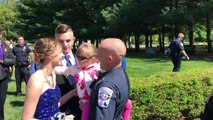 Officers Surprise Fallen Cop’s Daughter At Prom Photos