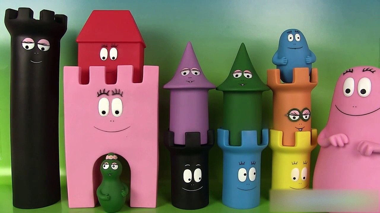 Barbapapa Château Castle Baby Toys Jouets d’éveil pour enfants Plastoy
