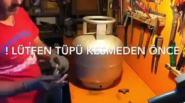 Mutfak tüpüyle Nasıl Mangal Yapılır...