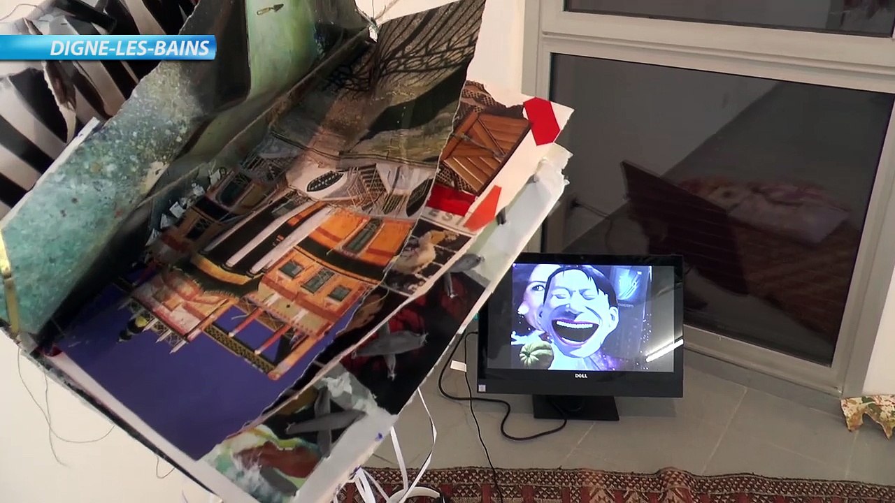 Digne-les-Bains : exposition des étudiants de l'école d'art IDBL en partenariat avec les Rencontres Cinématographiques