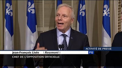 Jean-François Lisée sur le projet de triple alliance PQ-QS-CAQ