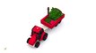 Tractors for children. Tractor videos for children kids toddlers. Toy trac