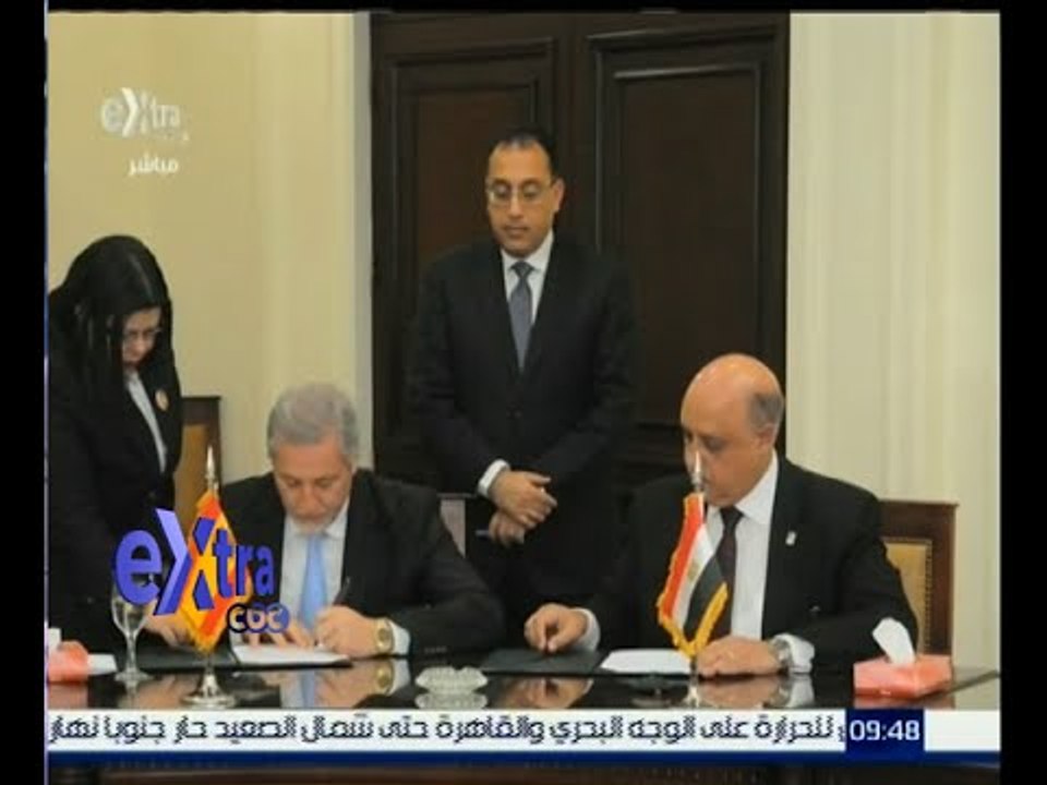 غرفة الأخبار | مذكرة تفاهم بين وزير الإسكان و شركة أسبانية لتطوير منطقة اطفيح