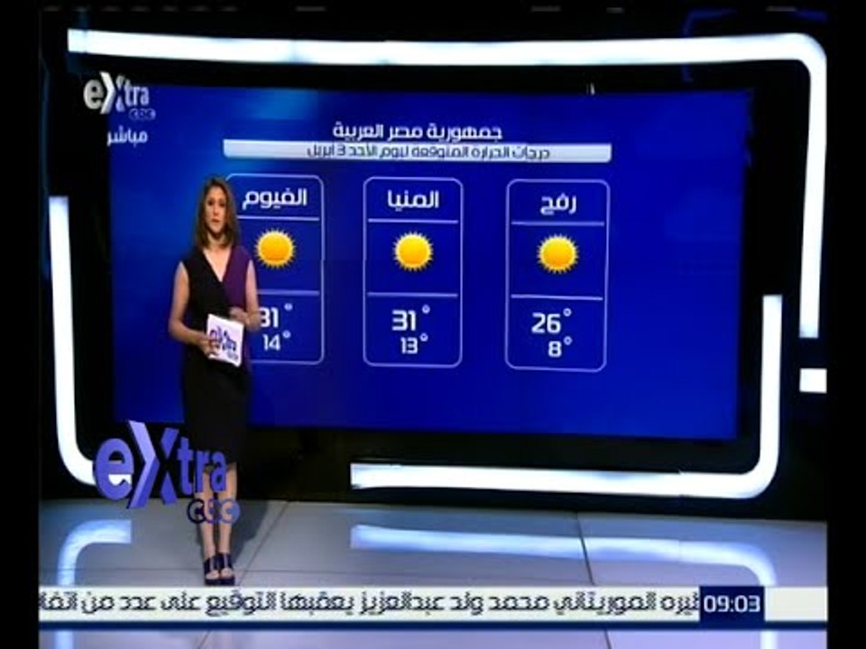 غرفة الأخبار | تعرف على درجات الحرارة المتوقعة...