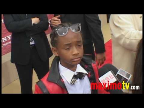 Jaden Smith on Justin Bieber The Karate Kid Premiere #JadenSmith