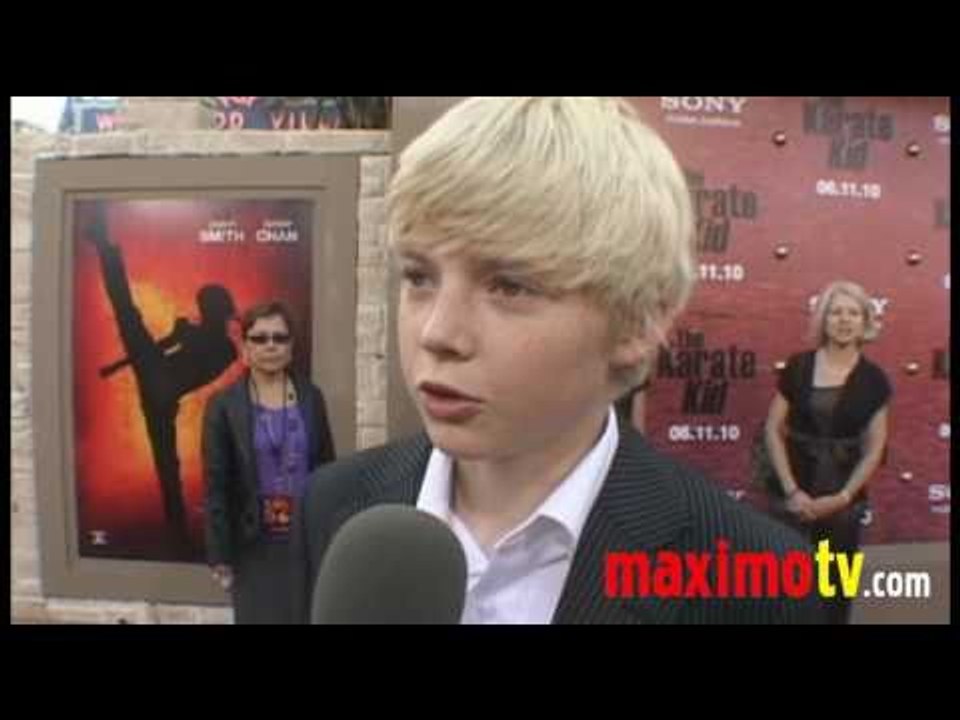 Jackie Chan, Jaden Smith, Will Smith "The Karate Kid" Premiere Arrivals