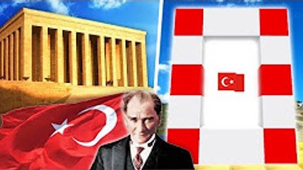 MİNECRAFT'TA ATATÜRK DÜNYASI PORTALI (Anıtkabir)
