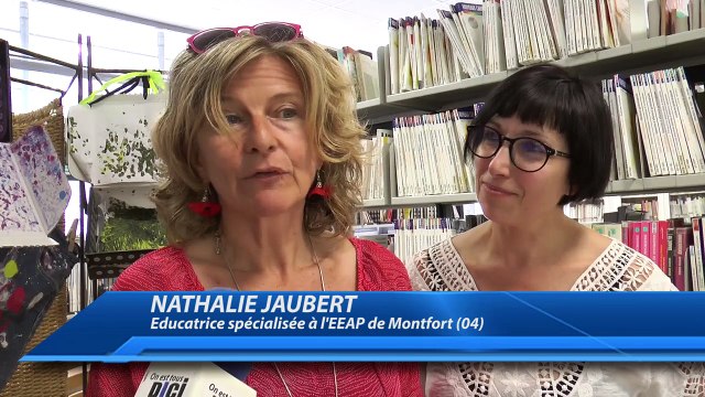 Alpes de Haute-Provence : de jeunes artistes polyhandicapés s'exposent à Digne-les-Bains jusqu'au 18 mai