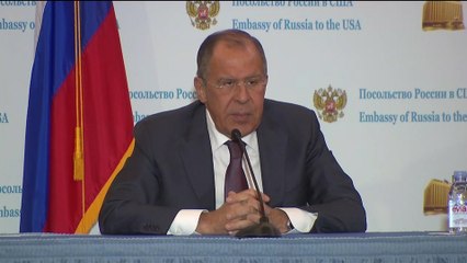Lavrov claims there's no evidence that Russia meddled in U.S. elections