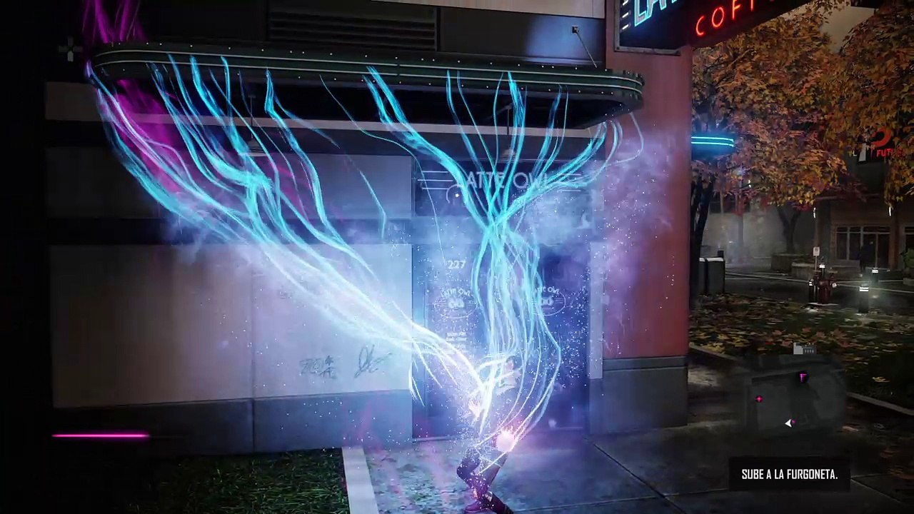 Infamous first Light, Gameplay Historia 2, Buscando a los cautivos en los contenedores del puerto