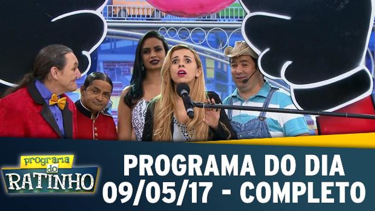 Programa do Ratinho - 09.05.17 - Completo