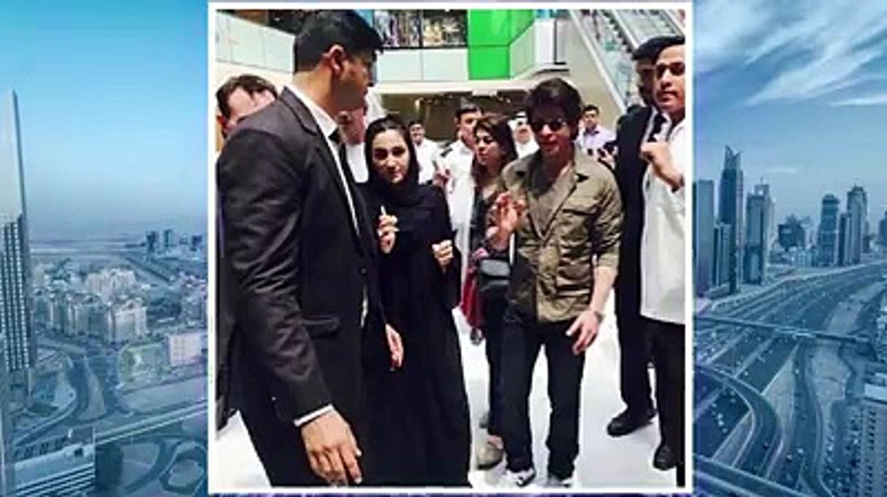 So this is what Shah Rukh Khan is doing in Dubai