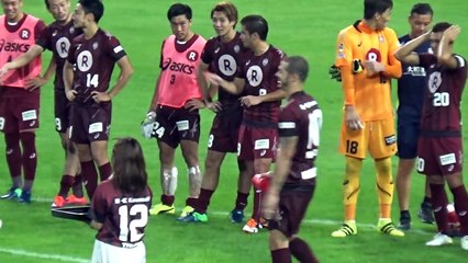 20161001 ヴィッセル神戸vs川崎フロンターレ ファイティングスピリッツ！ニウトン！NILTON！