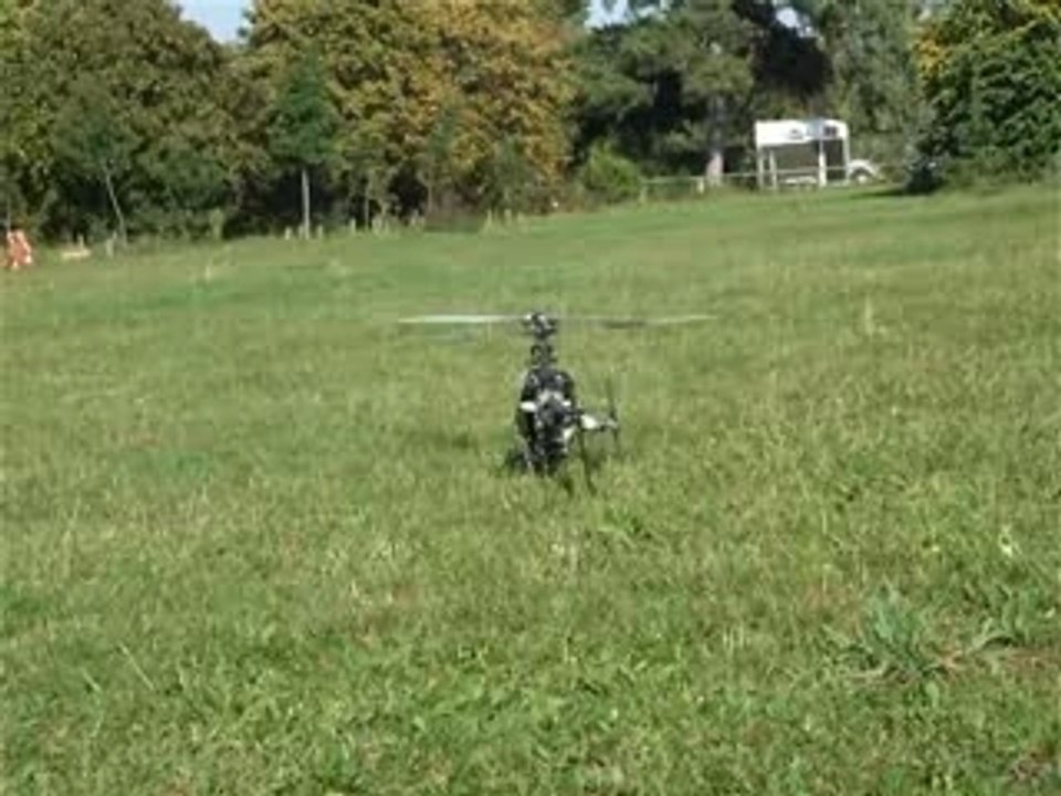 T-rex600 demarage eclair