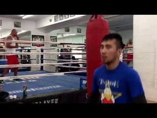 Mongolia Boxing Star King Tug 6-0 6 kos everyone who spars him gets a black eye - esnews boxing