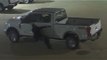 Suspected Car Thieves Caught on Camera Chasing Runaway Truck