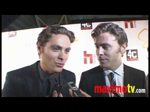 E.C Twins Interview at Dancing With The Stars Derek Hough And Mark Ballas Birthday Party