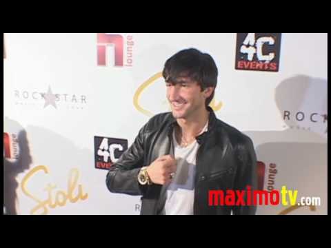 Evan Lysacek Interview at Dancing With The Stars Derek Hough And Mark Ballas Birthday