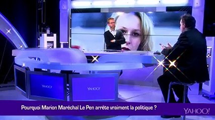 Les véritables raisons de la démission de Marion Lepen