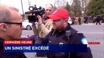 Un homme qui voulait aider les sinistrés se fait arrêter en direct!