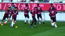 20161112 天皇杯・ヴィッセル神戸vs鹿島アントラーズ ウォーミングアップ