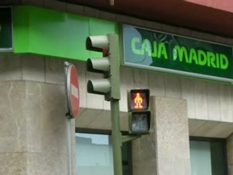 Feu piéton aux Îles Canaries (Gran Canaria)