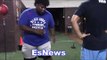 jessie vargas vs manny pacquiao in camp with jessie EsNews Boxing