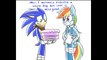 Cumpleaños De Sonic a La Rainbow Dash
