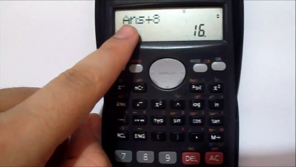 Memória da Calculadora Científica