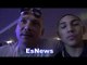 BOXING STAR Temofino Lopez and his dad on ward vs kovalev EsNews Boxing