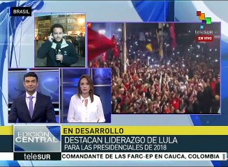 Lula confirma que será candidato en 2018 durante emotivo discurso