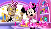 Tema Minnie Rosa - Retrospectiva Julia 1 Aninho