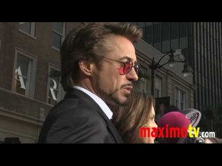 Robert Downey Jr at 'IRON MAN 2" Premiere in Los Angeles April 26, 2010