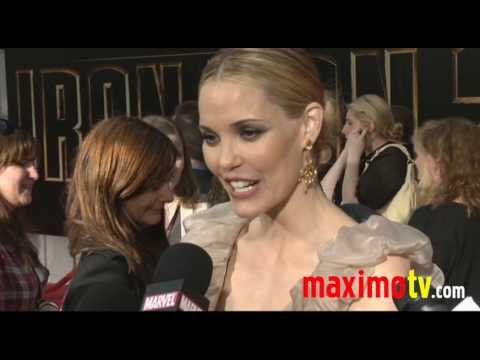 Leslie Bibb GCB at 'IRON MAN 2 Premiere