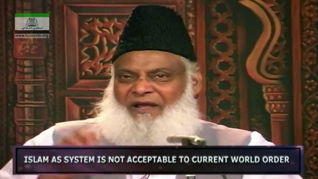 IS  ISLAM AS SYSTEM  ACCEPTABLE TO CURRENT WORLD ORDER - 165