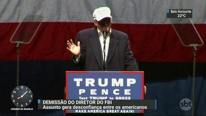 Demissão de diretor Do FBI gera desconfiança entre americanos